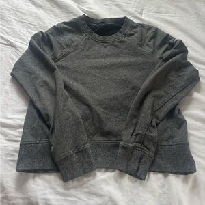 lululemon athletica Women's Gray Crewneck Sweater
